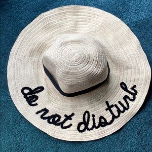 Do Not Disturb Beach Hat